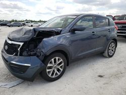 KIA Sportage salvage cars for sale: 2015 KIA Sportage LX