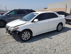 Salvage cars for sale from Copart Mentone, CA: 2010 Toyota Corolla Base