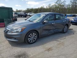 Salvage cars for sale at Ellwood City, PA auction: 2011 Honda Accord EXL