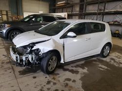 Chevrolet Sonic LT salvage cars for sale: 2016 Chevrolet Sonic LT