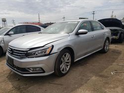 Salvage cars for sale at Chicago Heights, IL auction: 2018 Volkswagen Passat SE
