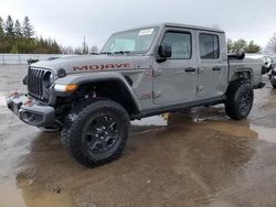 Salvage cars for sale from Copart Bowmanville, ON: 2021 Jeep Gladiator Mojave