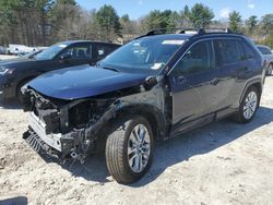 Salvage cars for sale from Copart Mendon, MA: 2019 Toyota Rav4 XLE Premium