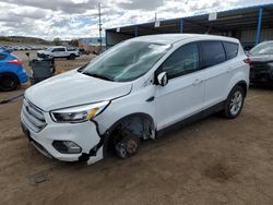 Salvage cars for sale from Copart Colorado Springs, CO: 2019 Ford Escape SE