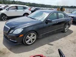 Salvage cars for sale from Copart Harleyville, SC: 2013 Mercedes-Benz E 350