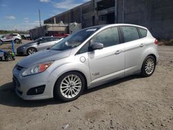 Salvage cars for sale from Copart Fredericksburg, VA: 2015 Ford C-MAX Premium SEL