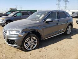 Salvage cars for sale at Elgin, IL auction: 2018 Audi Q5 Prestige