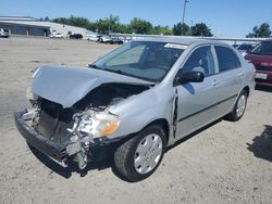 Salvage cars for sale at Sacramento, CA auction: 2004 Toyota Corolla CE