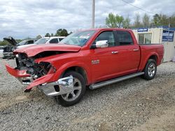 Salvage Trucks with No Bids Yet For Sale at auction: 2017 Dodge 1500 Laramie