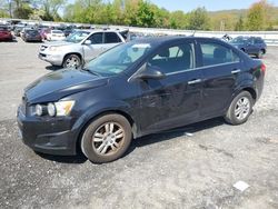 Salvage cars for sale from Copart Grantville, PA: 2013 Chevrolet Sonic LT