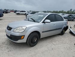 Salvage cars for sale from Copart Houston, TX: 2009 KIA Rio Base