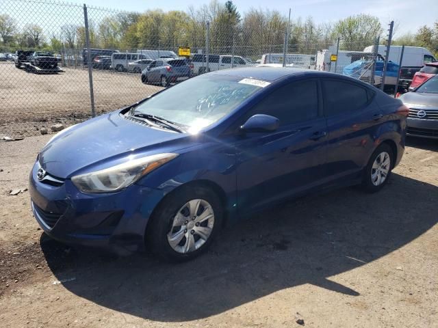 2016 Hyundai Elantra SE