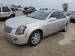 Salvage cars for sale at Kansas City, KS auction: 2005 Cadillac CTS