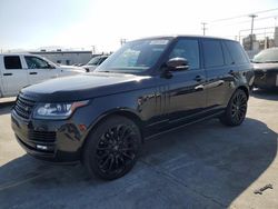 Land Rover Vehiculos salvage en venta: 2015 Land Rover Range Rover Supercharged