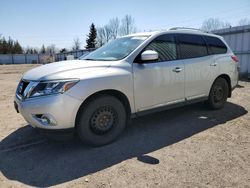 Salvage cars for sale from Copart Bowmanville, ON: 2014 Nissan Pathfinder S