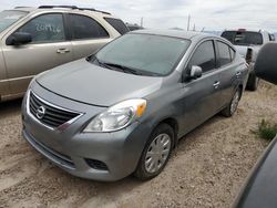 Salvage cars for sale from Copart Tucson, AZ: 2013 Nissan Versa S
