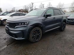 Salvage cars for sale at New Britain, CT auction: 2022 KIA Sorento SX