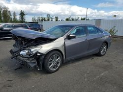 Salvage cars for sale from Copart Portland, OR: 2015 Toyota Camry LE