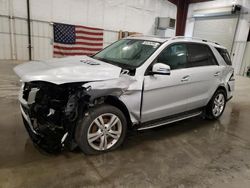 Salvage cars for sale from Copart Avon, MN: 2013 Mercedes-Benz ML 350 4matic