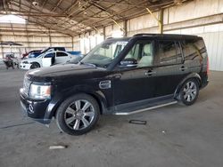 Land Rover LR4 salvage cars for sale: 2016 Land Rover LR4 HSE