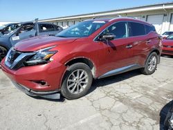 Nissan Murano s Vehiculos salvage en venta: 2018 Nissan Murano S