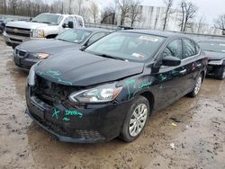 Salvage cars for sale at Central Square, NY auction: 2017 Nissan Sentra S