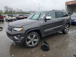 Salvage cars for sale at Fort Wayne, IN auction: 2014 Jeep Grand Cherokee Overland