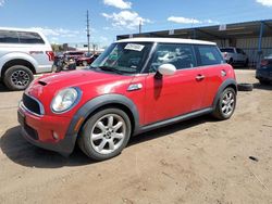 Salvage cars for sale at Colorado Springs, CO auction: 2010 Mini Cooper S