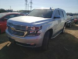 Salvage cars for sale at Elgin, IL auction: 2015 Chevrolet Tahoe K1500 LTZ