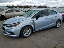 Chevrolet Cruze LT salvage cars for sale: 2018 Chevrolet Cruze LT