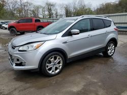 Salvage cars for sale from Copart Ellwood City, PA: 2016 Ford Escape Titanium
