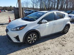 Vehiculos salvage en venta de Copart Candia, NH: 2018 Toyota Prius C