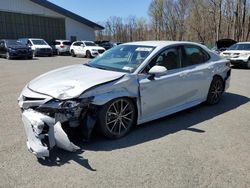Salvage cars for sale from Copart East Granby, CT: 2023 Toyota Camry SE Night Shade