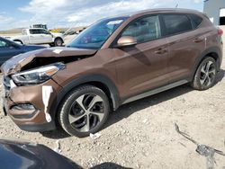 Salvage cars for sale at Magna, UT auction: 2017 Hyundai Tucson Limited