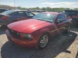 Salvage cars for sale from Copart Bridgeton, MO: 2006 Ford Mustang