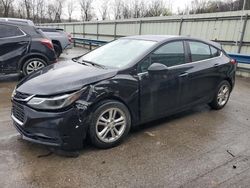 Salvage cars for sale from Copart Ellwood City, PA: 2018 Chevrolet Cruze LT