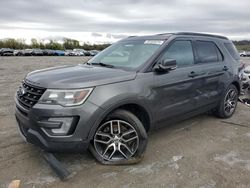 Salvage cars for sale at Cahokia Heights, IL auction: 2016 Ford Explorer Sport