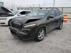 Salvage cars for sale at Haslet, TX auction: 2015 Jeep Cherokee Latitude