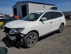 Salvage cars for sale from Copart Airway Heights, WA: 2019 Nissan Pathfinder S