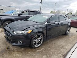 Salvage cars for sale at Chicago Heights, IL auction: 2013 Ford Fusion Titanium