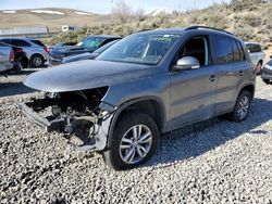 Salvage cars for sale at Reno, NV auction: 2016 Volkswagen Tiguan S