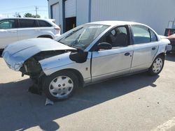 Saturn salvage cars for sale: 2002 Saturn SL1