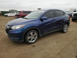 Salvage cars for sale at Brighton, CO auction: 2017 Honda HR-V LX