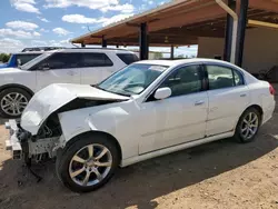 Salvage cars for sale at Tanner, AL auction: 2006 Infiniti G35