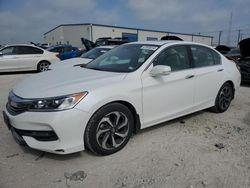 Salvage cars for sale from Copart Haslet, TX: 2016 Honda Accord EXL