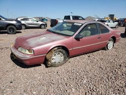 Ford salvage cars for sale: 1991 Ford Thunderbird