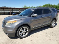 Salvage cars for sale at Florence, MS auction: 2013 Ford Explorer Limited