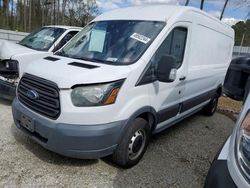 Salvage trucks for sale at Sandston, VA auction: 2015 Ford Transit T-250