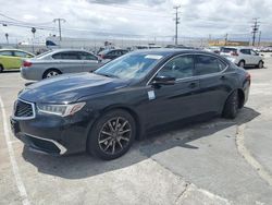 Salvage cars for sale at Sun Valley, CA auction: 2018 Acura TLX
