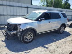 Salvage cars for sale from Copart Gastonia, NC: 2017 Ford Explorer XLT